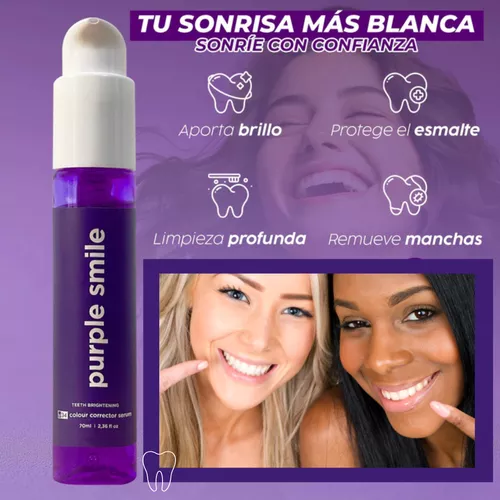 V34 Purple Smile™ "La ciencia detrás de una sonrisa impecable.”